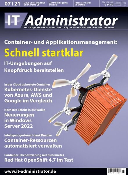IT-Administrator – Juli 2021 Cover
