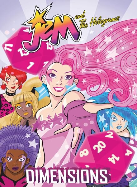 Jem and the Holograms Dimensions – April 2016 Cover