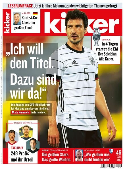 Kicker – 07 Juni 2021 Cover
