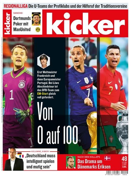 Kicker – 14 Juni 2021 Cover