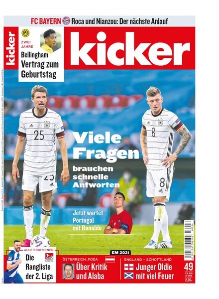 Kicker – 17 Juni 2021 Cover