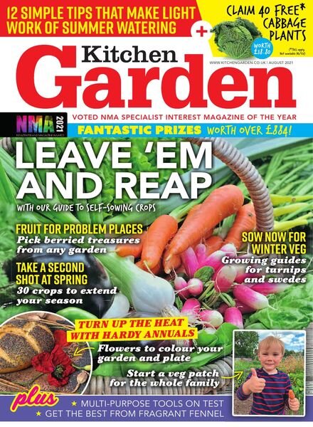 Kitchen Garden – Issue 287 – August 2021 Cover
