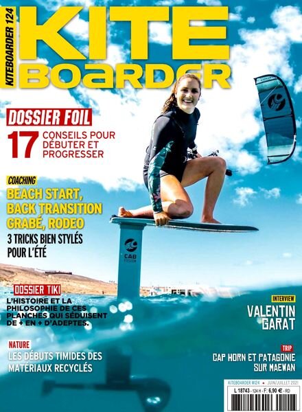 Kite Boarder – Juin-Juillet 2021 Cover