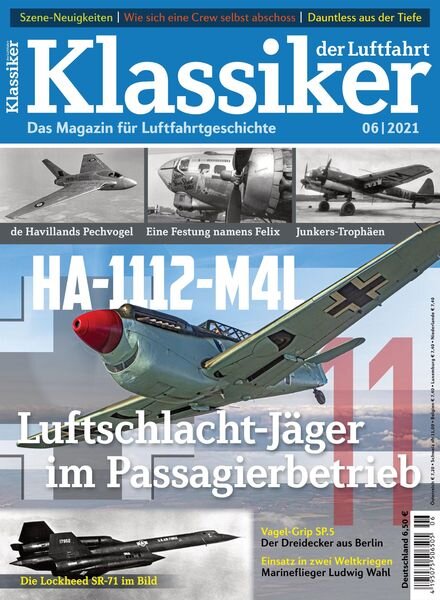 Klassiker der Luftfahrt – 04 Juli 2021 Cover