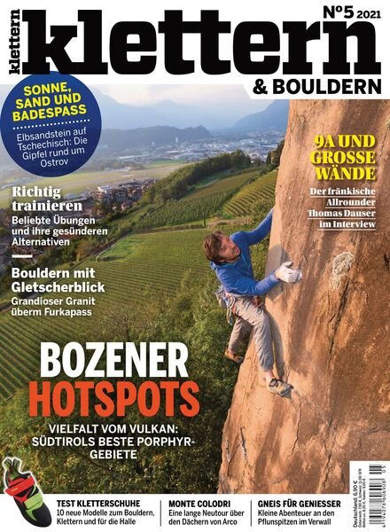 klettern – 15 Juni 2021 Cover