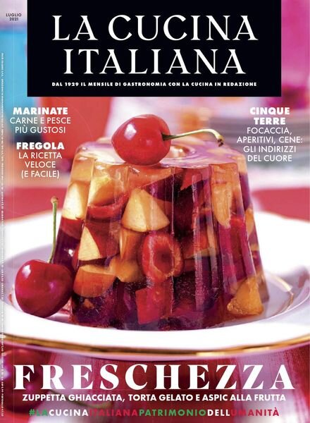 La Cucina Italiana – Luglio 2021 Cover