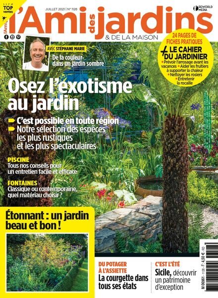L’Ami des Jardins – juillet 2021 Cover