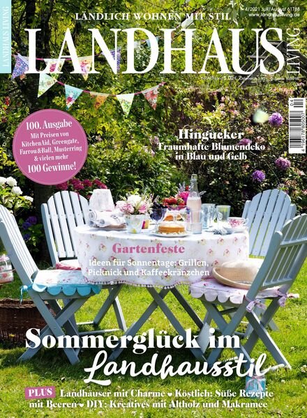 LANDHAUS LIVING – 23 Juni 2021 Cover