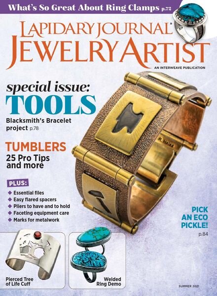 Lapidary Journal Jewelry Artist – May 2021 Cover