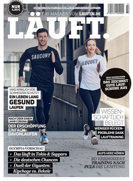 LaUFT Das Magazin von laufen.de – 18 Juni 2021 Cover