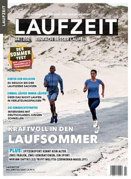 Laufzeit – Juni-Juli 2021 Cover