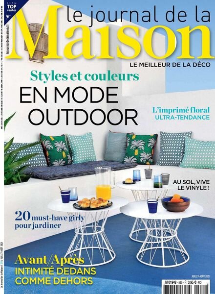 Le Journal de la Maison – Juillet-Aout 2021 Cover