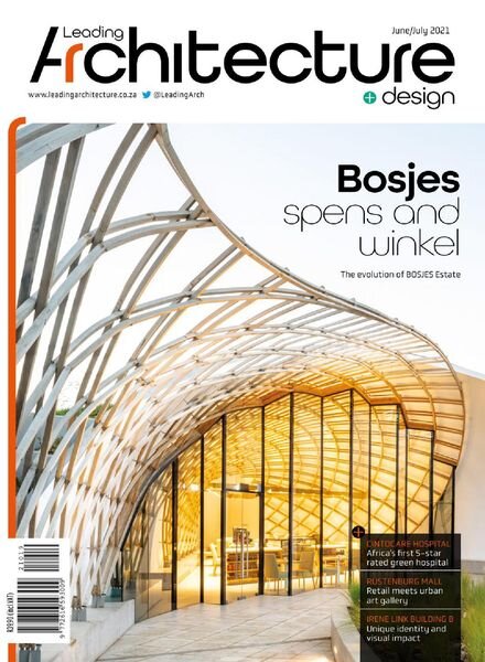 Leading Architecture + Design – June-July 2021 Cover
