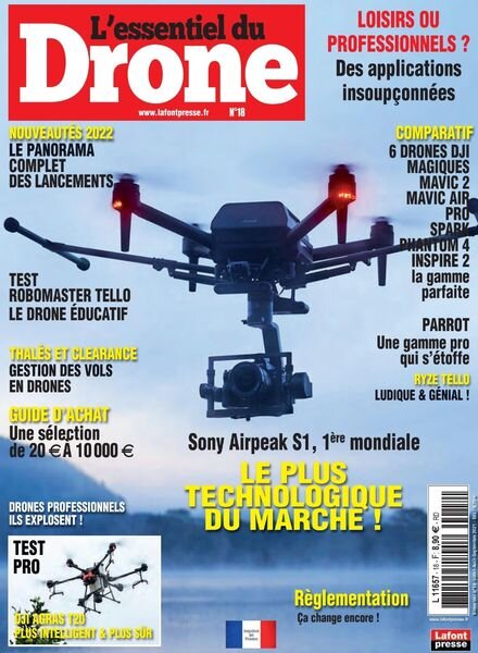 L’Essentiel du Drone – Juillet-Septembre 2021 Cover