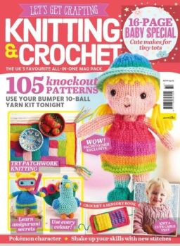 Let’s Get Crafting Knitting & Crochet – Issue 132 – June 2021