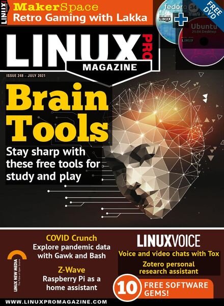 Linux Magazine USA – Issue 248 – July 2021 Cover