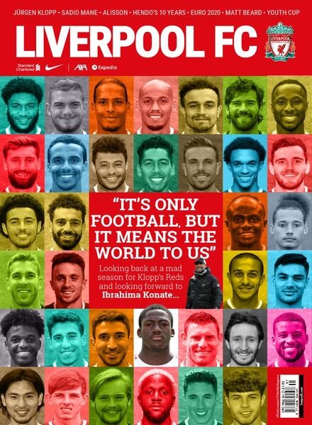 Liverpool FC Magazine – July 2021 Cover