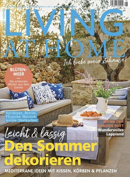 Living at Home – August 2021 Cover