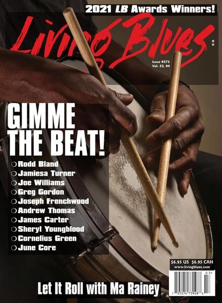 Living Blues – Issue 273 – July 2021 Cover