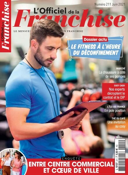 L’Officiel de la Franchise – Juin 2021 Cover