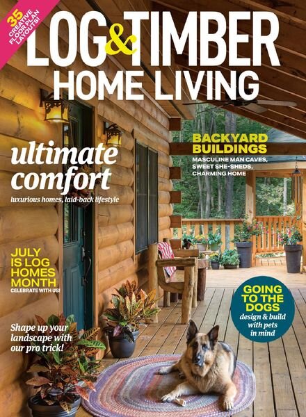 Log Home Living – June 2021 Cover