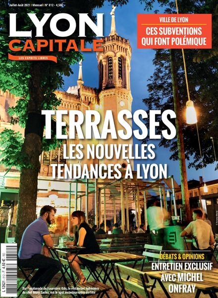 Lyon Capitale – Juillet-Aout 2021 Cover