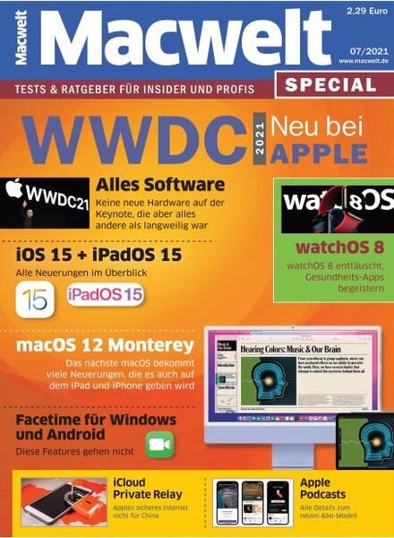 Macwelt Special – Juli 2021 Cover