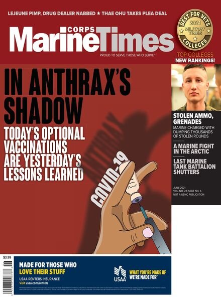 Marine Corps Times – June 2021 Cover