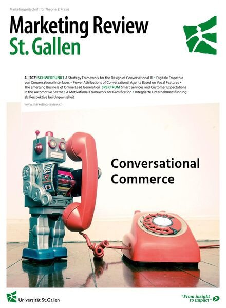 Marketing Review St Gallen – Juni 2021 Cover