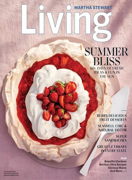 Martha Stewart Living – July 2021 Cover