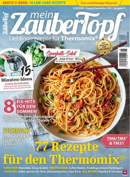 mein ZauberTopf – August 2021 Cover
