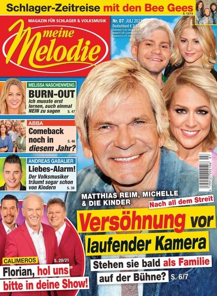 Meine Melodie – 17 Juni 2021 Cover