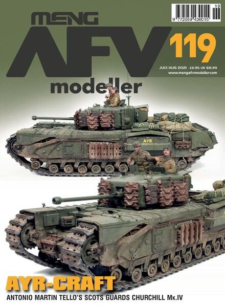 Meng AFV Modeller – Issue 119 – July-August 2021 Cover