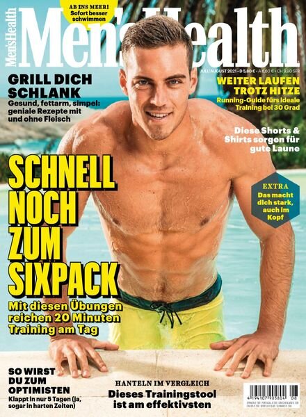 Men’s Health Germany – Juli 2021 Cover