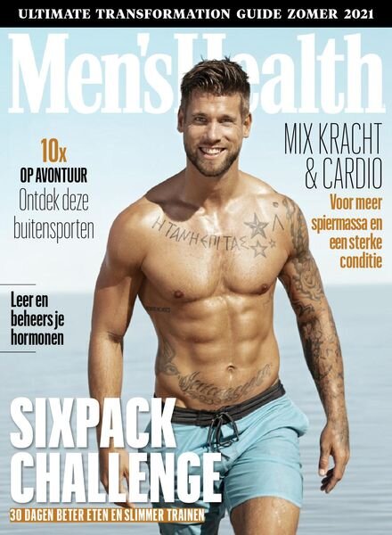 Men’s Health Nederlands – juni 2021 Cover