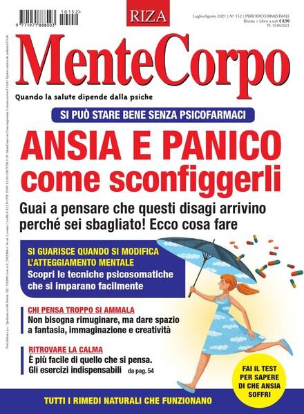 MenteCorpo – Luglio 2021 Cover