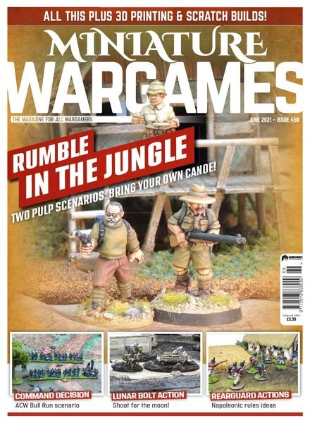 Miniature Wargames – Issue 458 – June 2021 Cover