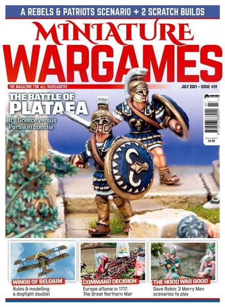 Miniature Wargames – Issue 459 – July 2021 Cover