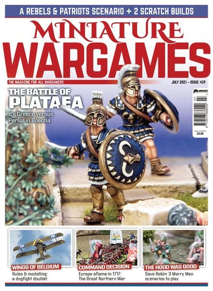 Miniature Wargames – July 2021 Cover