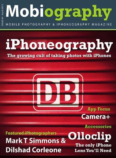 Mobiography – Issue 1 – April 2013 Cover