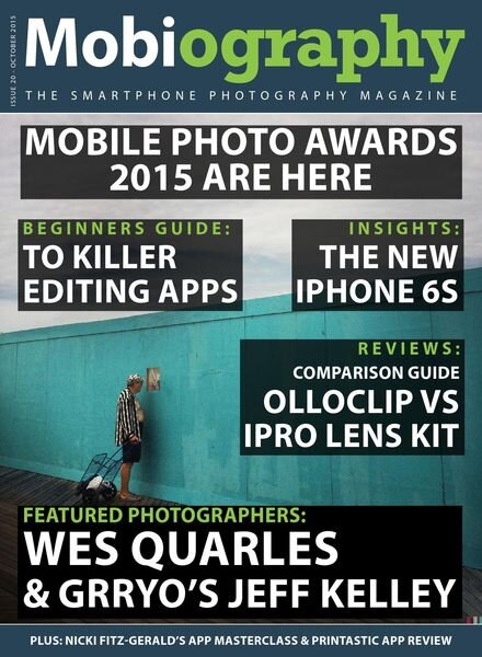 Mobiography – Issue 20 – October 2015 Cover