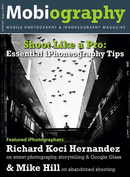 Mobiography – Issue 3 – August 2013 Cover