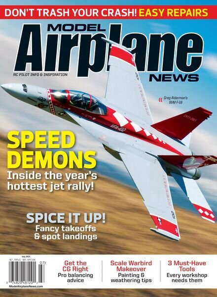 Model Airplane News – August 2021 Cover