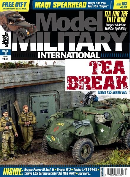 Model Military International – Issue 183 – July 2021 Cover