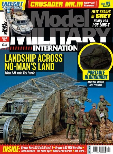 Model Military International – Issue 184 – August 2021 Cover