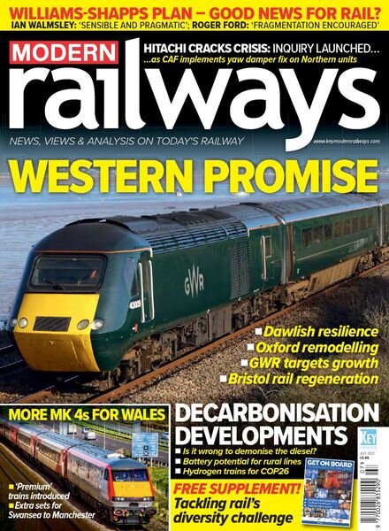 Modern Railways – July 2021 Cover