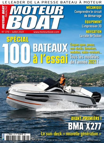 Moteur Boat – juillet 2021 Cover
