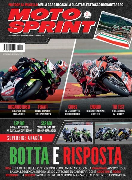 Moto Sprint – 25 Maggio 2021 Cover