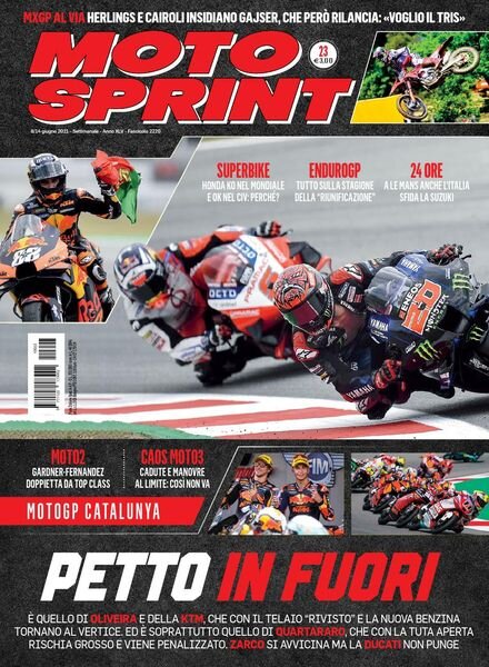 Moto Sprint – 8 Giugno 2021 Cover