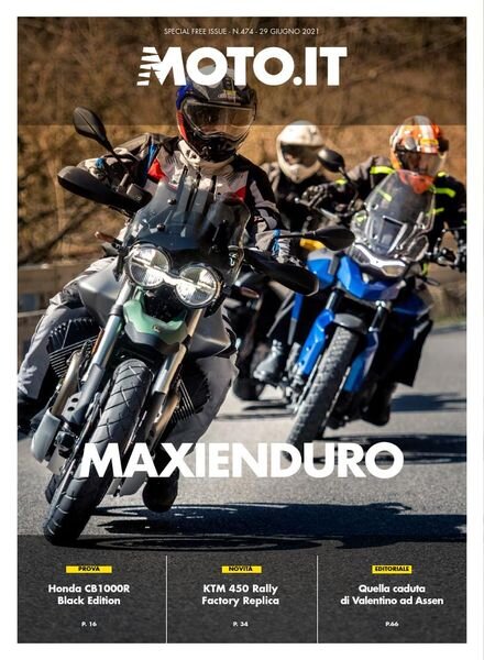 Moto.it Magazine – 29 Giugno 2021 Cover